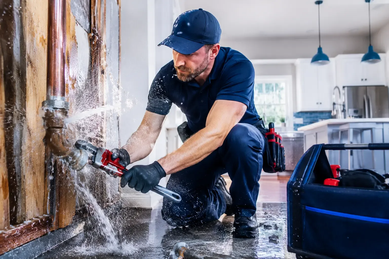 Local emergency pipe repair professionals in Francesville, IN